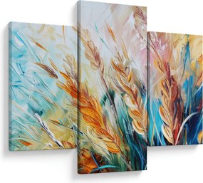 Tablou - Grâu, abstracție (90x60 cm)