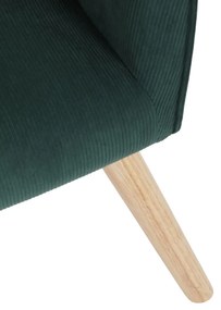 Fotoliu cu spătar înalt GRN2, verde