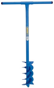 Draper Tools Burghiu groapa stalp cu sfredel, albastru, 1070 x 155 mm 15.5 x 107 cm
