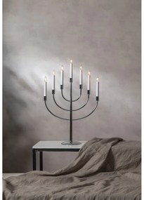 Decorațiune luminoasă de Crăciun argintie cu alimentare la priză Titus – Star Trading