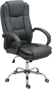 Scaun directorial pentru birou OFF 429 negru