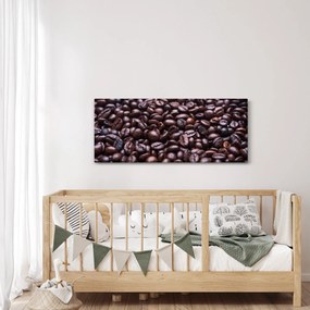 Tablou cu boabe de cafea (120x50 cm)