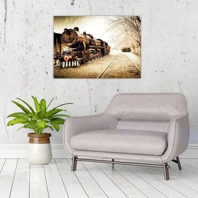 Tablou - Locomotiva istorică (70x50 cm)