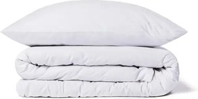 Lenjerie de pat din bumbac CALMORA albă Dimensiune lenjerie de pat: 2 buc 70 x 90 cm | 200 x 220 cm