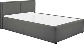 Cadru pat NEDIN 120x200, stofa clasica gri inchis - Maya 21