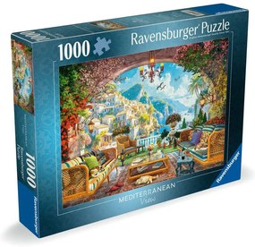 PUZZLE TERASA MEDITERANEANA 1000 PIESE - RAVENSBURGER (RVSPA01576)
