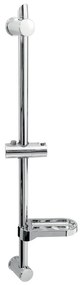 Bara de dus reglabila crom Ferro Rail 70 cm