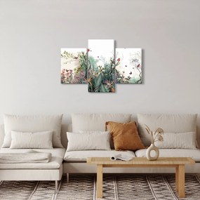 Tablou - Peisaj natural, acvariu (90x60 cm)