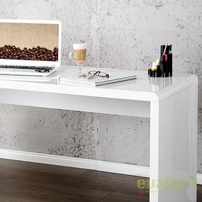 Birou modern alb, simplu si elegant, Fast Trade 140cm A-36024 VC
