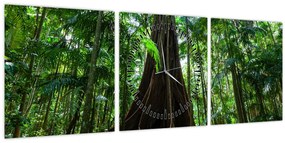 Tablou - Rădăcinile copacului (cu ceas) (90x30 cm)