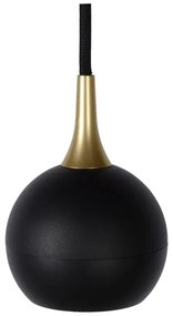 Lustră pe cablu FAVORI 1xGU10/5W/230V neagră Lucide 09434/01/30