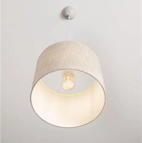 Lustra suspendata cu abajur din in KAREN 30cm