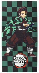Demon Slayer prosop de baie, prosop de plajă 70x140cm (Fast Dry)