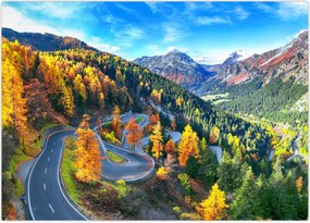 Tablou - Trecătoarea Malay Pass (70x50 cm)