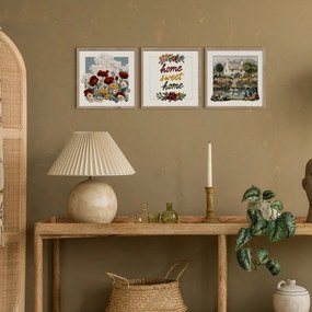 Tablouri 3 buc. 30x30 cm Sweet Home – Styler