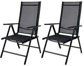 Deuba Set 2 scaune de gradina