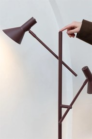 Lampadar modern cu brate reglabile Izmir visiniu