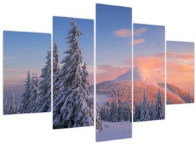 Tablou - Peisaj de iarnă (150x105 cm)