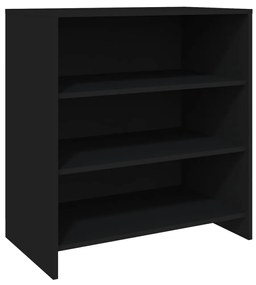 809756 vidaXL Servantă, negru, 70x40,5x75 cm, PAL