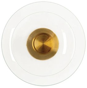 Aplica de perete LED, Ambientala, Sticla Transparenta, 10W, ZB-25143