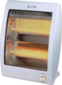 Încălzitor cu cuarț Elite QH-400, 800 W, 2 trepte de încălzire, Oprire automată în caz de cădere, Mâner, Alb