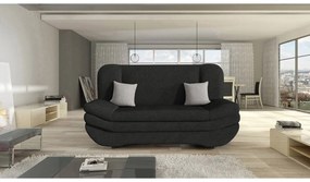 Canapea extensibilă Lehti (Negru + Gri) (cu sp. depozitare). 1105568