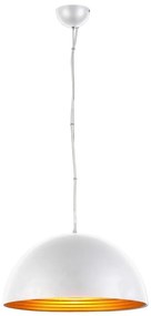Lustra / Pendul modern design nordic 40cm MODENA alb/auriu