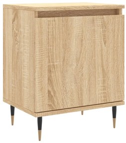 826818 vidaXL Noptieră, stejar sonoma, 40x30x50 cm, lemn compozit