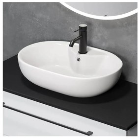 Lavoar pentru blat TROMSO 59,5x41 cm ceramică/alb - BATH DELUXE 06-060-08-11-00