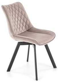 Scaun K520 velvet bej