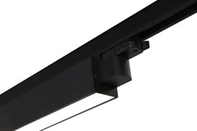 Modul liniar LED pentru sina trifazata MAXLIGHT, LINEAR TRACK BLACK