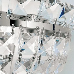 Aplica de perete cristal Swarovski AMBASSADOR crom