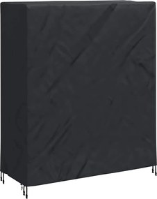 vidaXL Husă pentru masă de ping pong Negru 165 x 70 x 185 cm țesătură