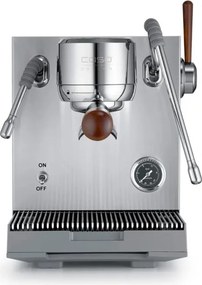 Espressor cu portfiltru Caso Design EspressoGourmet Advanced, 3000 W, 19 bari, 2 l, ULKA, PID, Manometru, Semiprofesionala, Spumare lapte, Otel inoxidabil