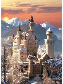 Orașe Neuschwantein Germania puzzle de 1500 de piese Compact Clementoni