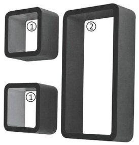 Raft Trinity (negru) (3 buc.). 772007