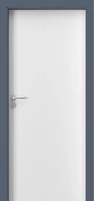 Usa alba cu toc reglabil gri antracit - HDF PORTA DECOR ST, 120-140 mm