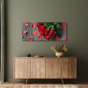Tablou cu trandafiri (120x50 cm)
