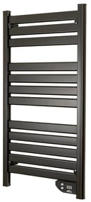 Radiator electric pentru prosoape 500W negru