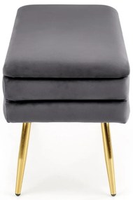 Scaun Velva 2, gri/auriu