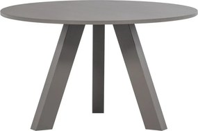 Masă de dining rotundă din lemn de stejar ø 129 cm Rhonda – WOOOD