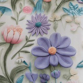 Lenjerie de pat din microfibra FLORIBEE colorate Dimensiune lenjerie de pat: 2 buc 70 x 80 cm | 160 x 200 cm