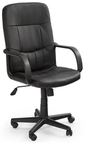 Fotoliu de birou Delora (negru). Promo -7%. 769779