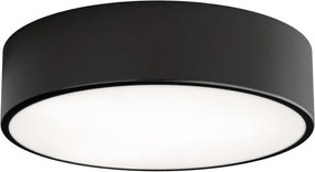 Plafonieră CLEO cu senzor, 2xE27/24W/230V, Ø 30 cm, negru