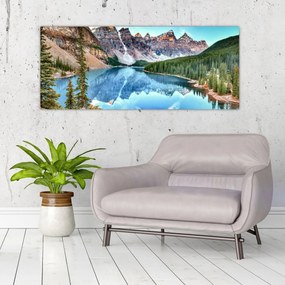 Tablou - Lacul Moraine (120x50 cm)