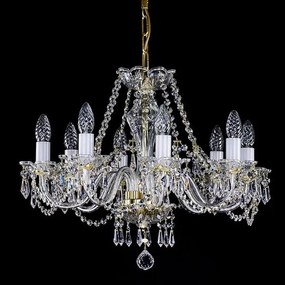 Candelabru Cristal Bohemia Exclusive 8 brate, diam. 57cm HAMINDA VIII CE