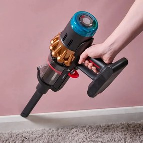 Aspirator vertical Dyson V16 Piston Animal 495948-01, 315AW, 900 W, 1,3 l, 70 min, CleanCompaktor, Hyperdymium, MyDyson, HEPA, LCD, Negru/Cupru