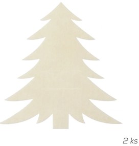 Orion Pungă pentru tacâmuri Stromek crem, 18 x 18cm, set de 2 bucăți
