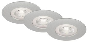 SET 3x plafonieră LED dimabilă pentru baie LED/4,9W/230V IP44 Briloner