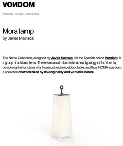 CORP DE ILUMINAT LED DECORATIV MORA LAMP